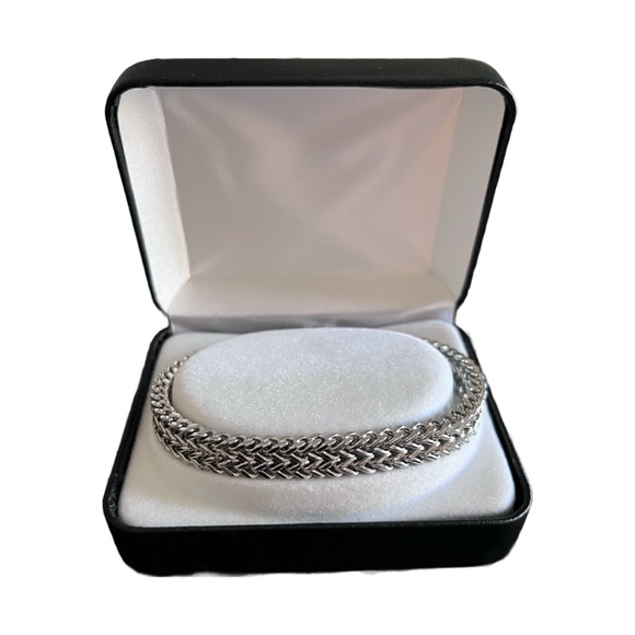 None Other - Men’s Foxtail Double Chain Bracelet (Discounted Shipping🚚)